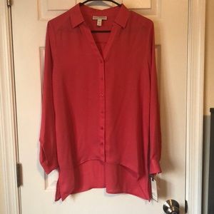 Hot pink blouse